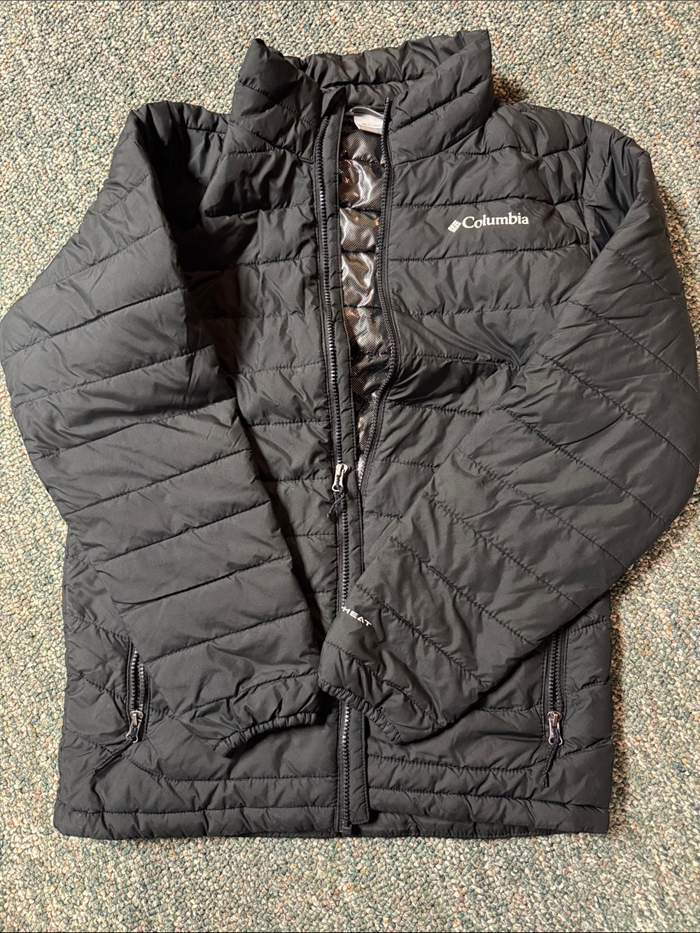 Columbia Black Men’s Quilted Puffer Jacket